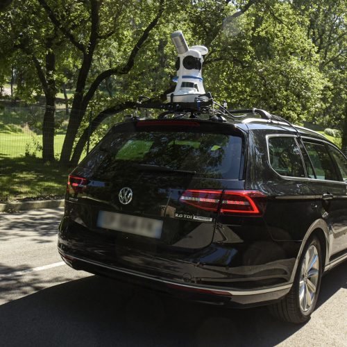 viametris vehicle mobile mapping system lidar 3D