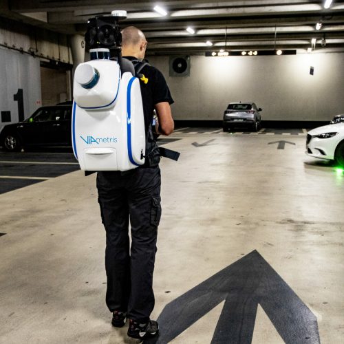 viametris backpack mobile mapping lidar